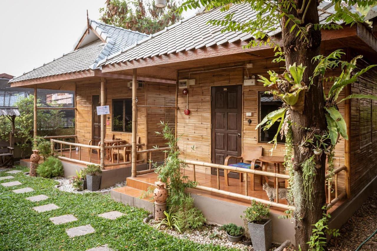 Boutique Hotel & Restaurant, Jaidee Bamboo Huts Chiang Mai Eksteriør billede